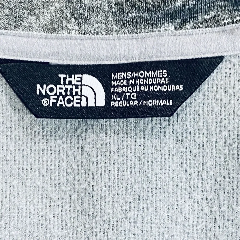 The North Face Mens 1/4 Zip Pullover Jacket Size XL Outdoor Hike Trail Pocket